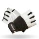 MadMax Fitness rukavice Clasic 248 - bílé