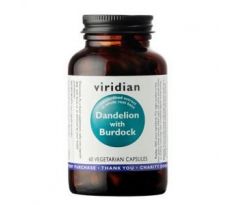VIRIDIAN nutrition Dandelion with Burdock 60 kapslí