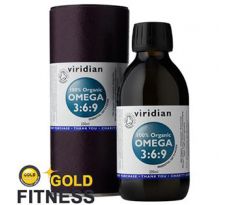 VIRIDIAN nutrition 100% Organic Omega 3:6:9 Oil 200ml.