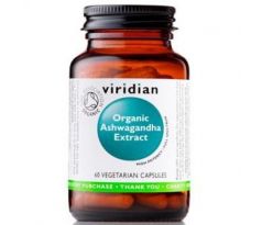 VIRIDIAN nutrition Organic Ashwagandha Extract 60 kapslí
