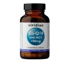 VIRIDIAN nutrition Co-enzym Q10 with MCT 100mg 30 kapslí