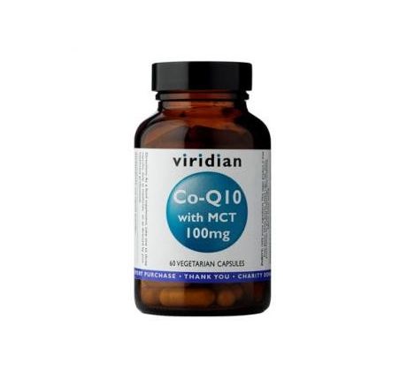 VIRIDIAN nutrition Co-enzym Q10 with MCT 100mg 30 kapslí