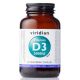 VIRIDIAN nutrition Vitamin D3 2000IU 60 kapslí