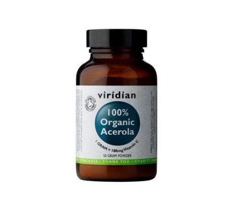 VIRIDIAN nutrition Organic Acerola 50g
