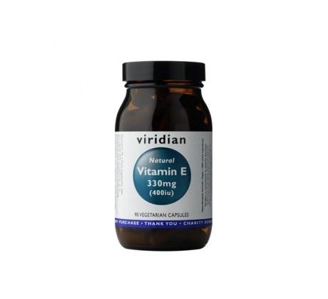 VIRIDIAN nutrition Vitamin E 330mg 400iu 90 kapslí