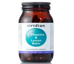 VIRIDIAN nutrition L-Theanine & Lemon Balm 90 kapslí