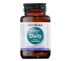VIRIDIAN nutrition Synbiotic Daily + Cranberry 30 kapslí