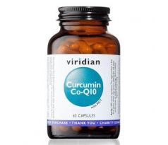 VIRIDIAN nutrition Curcumin Co-Q10 60 kapslí