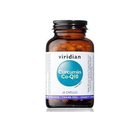 VIRIDIAN nutrition Curcumin Co-Q10 60 kapslí