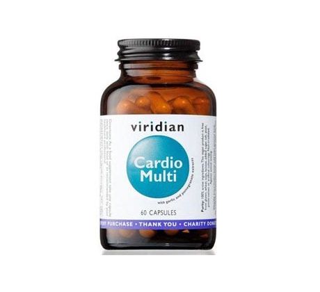 VIRIDIAN nutrition Cardio Multi 60 kapslí