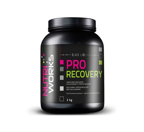 NutriWorks Pro Recovery 2 kg - malina - EXP. 19. 4. 2024