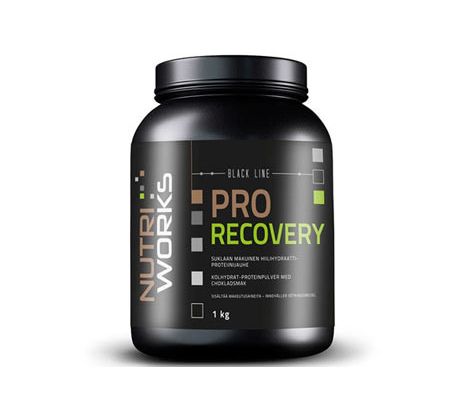 NutriWorks Pro Recovery 1 kg - malina