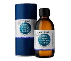 VIRIDIAN nutrition Organic Golden Flax Seed Oil 200ml