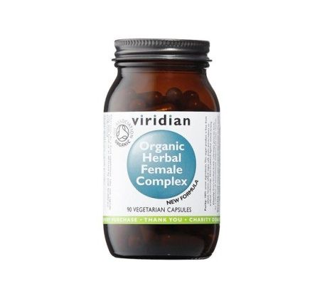 VIRIDIAN nutrition Organic Herbal Female Complex 90 kapslí