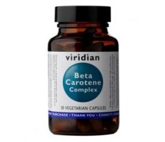 VIRIDIAN nutrition Beta Carotene Complex 30 kapslí