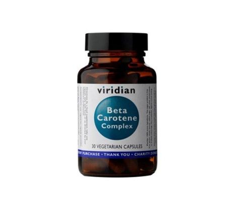 VIRIDIAN nutrition Beta Carotene Complex 30 kapslí