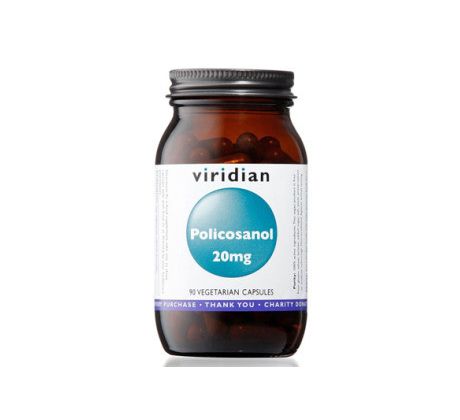 VIRIDIAN nutrition Policosanol 20mg  90 kapslí
