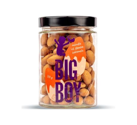 BigBoy Big Boy Mandle ve Slaném karamelu 300 g