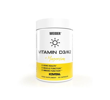 Weider Vitamin D3/K2 + Magnesium  120 kapslí