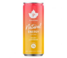 Puhdistamo Natural Energy Drink 330 ml - rhuby lemonade
