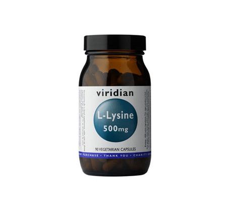 VIRIDIAN nutrition L-Lysine 90 kapslí
