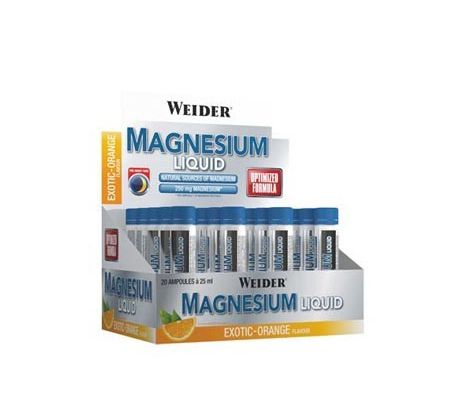 Weider Magnesium Liquid 20x 25ml.