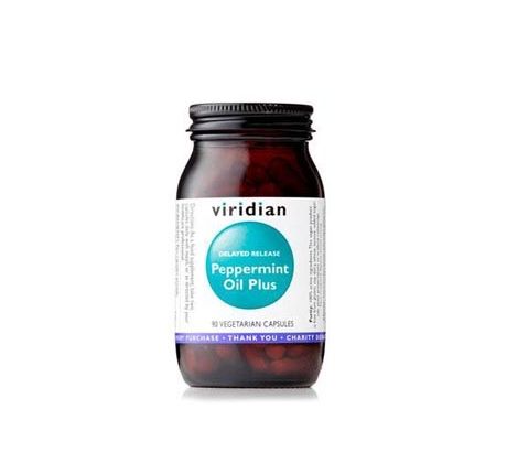 VIRIDIAN nutrition Peppermint Oil Plus 90kapslí