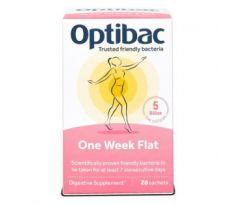Optibac One Week Flat  7 x 1,5 g - EXP. 3. 12. 2023
