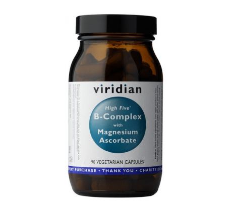 VIRIDIAN nutrition High Five B5 B Complex + Vit C  90 kapslí