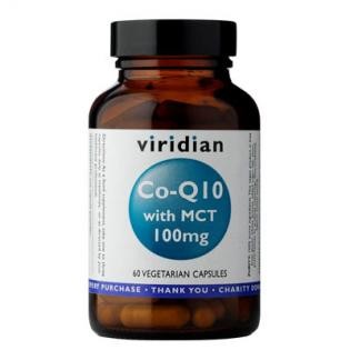 VIRIDIAN nutrition Co-Q10 with MCT 30 kapslí