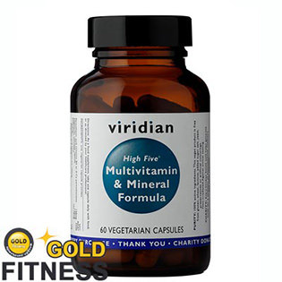 VIRIDIAN nutrition High Five Multivitamin & Mineral Formula 60 kapslí