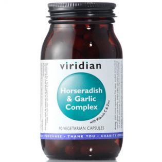 VIRIDIAN nutrition Horseradish & Garlic Complex 90 kapslí
