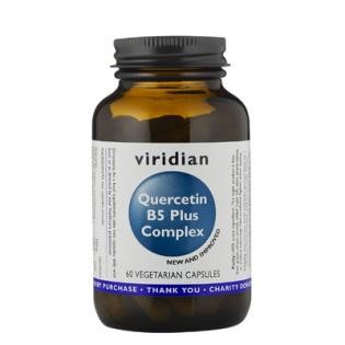 VIRIDIAN nutrition Quercetin B5 Plus Complex 60 kapslí