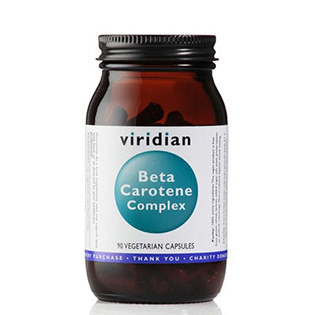 VIRIDIAN nutrition Beta Carotene Complex 90 kapslí