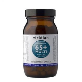 VIRIDIAN nutrition 65+ Multi 60 kapslí