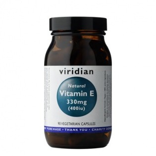 VIRIDIAN nutrition Vitamin E 330mg 400iu 90 kapslí