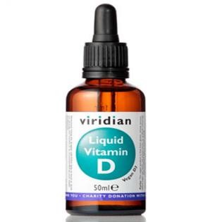 VIRIDIAN nutrition Liquid Vitamin D3 50ml.