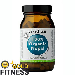 VIRIDIAN nutrition 100% Organic Nopal 90 kapslí