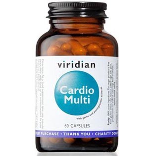 VIRIDIAN nutrition Cardio Multi 60 kapslí
