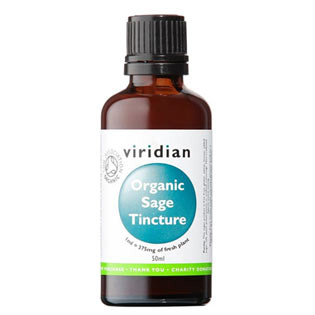 VIRIDIAN nutrition Sage Tincture Organic 50 ml