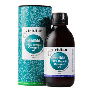 VIRIDIAN nutrition Organic Viridikid Omega 3 Oil 200ml