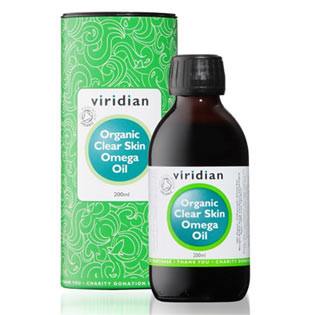 VIRIDIAN nutrition Organic Clear Skin Omega Oil 200 ml