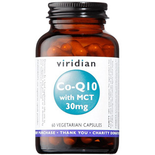 VIRIDIAN nutrition Co-Q10 with MCT 60 kapslí