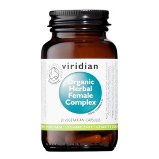 VIRIDIAN nutrition Organic Herbal Female Complex 30 kapslí