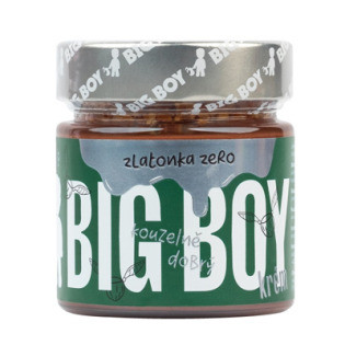 BigBoy Zlatonka zero - Lískový krém s březovým cukrem a kousky křupavých oříšků 220 g
