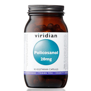 VIRIDIAN nutrition Policosanol 20mg 90 kapslí