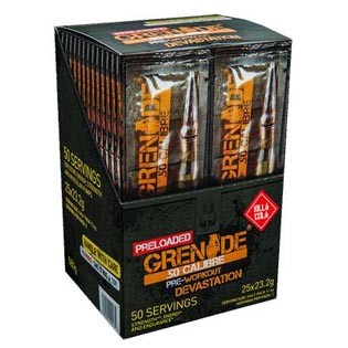Grenade 50 CALIBRE 25 x 23,2 g ultimate orange
