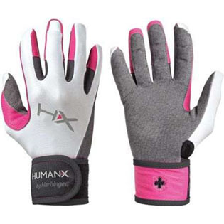 Harbinger Rukavice HX-X3 dámské, s omotávkou gray-pink-white - velikost "S"