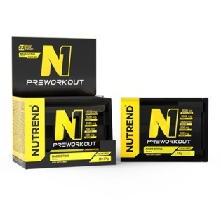 Nutrend N1 PRE-Workout 10x 17g magic citrus