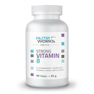 NutriWorks Strong Vitamin B 90 kapslí 90 kapslí